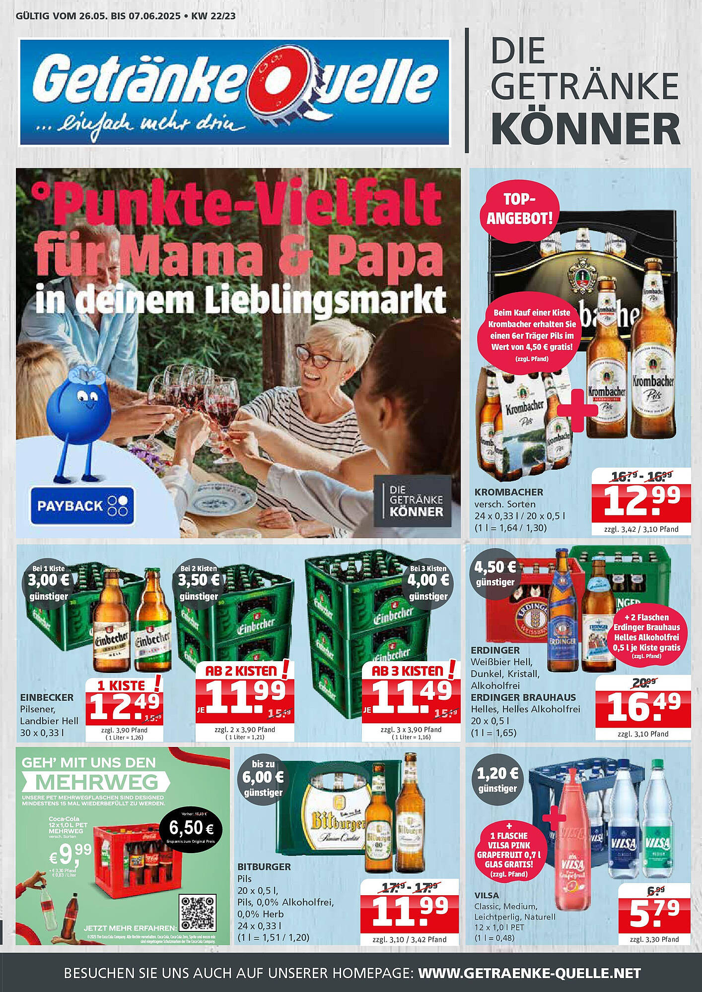 Getränke Quelle Prospekt