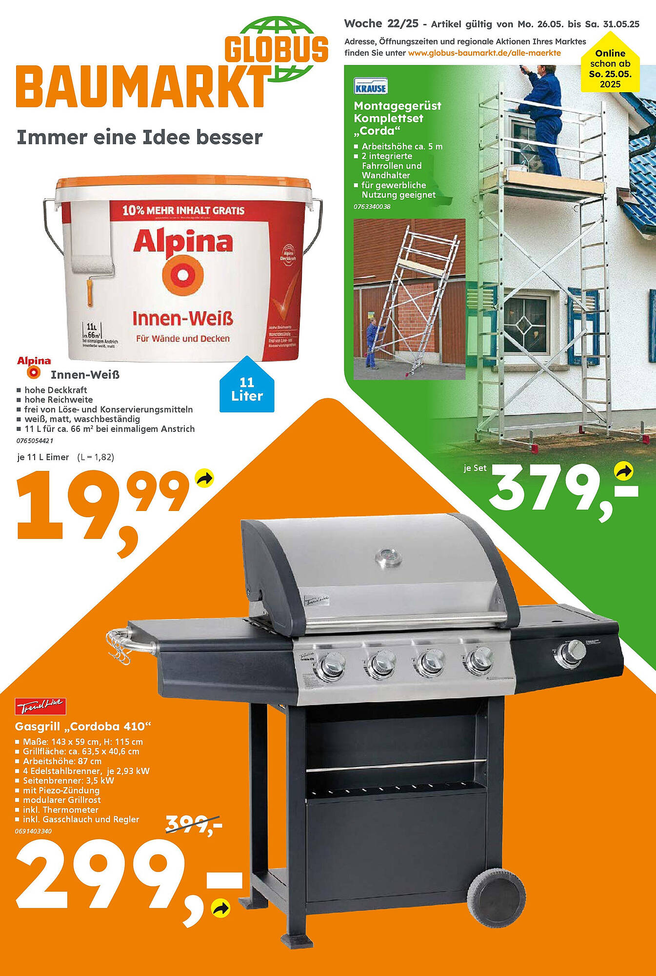 Globus Baumarkt Prospekt