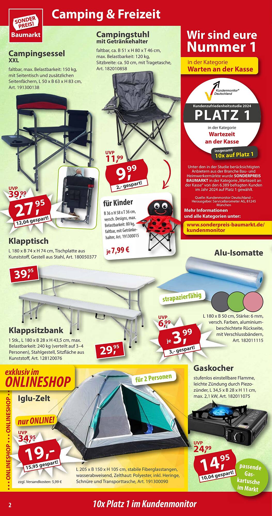 Sonderpreis Baumarkt Prospekt