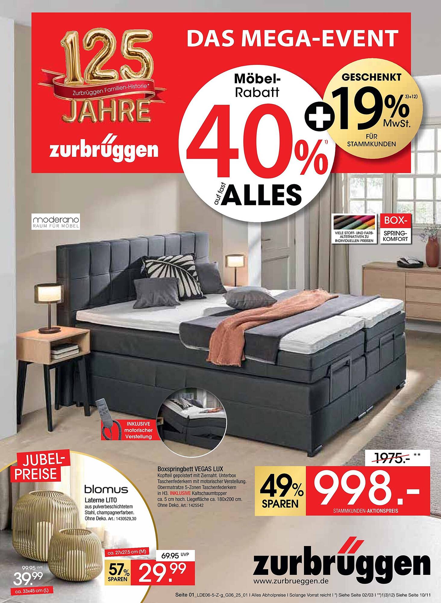 Zurbrüggen Prospekt