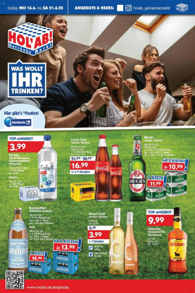 Hol'ab Getränkemarkt Prospekt