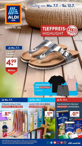 Aldi Süd Prospekt