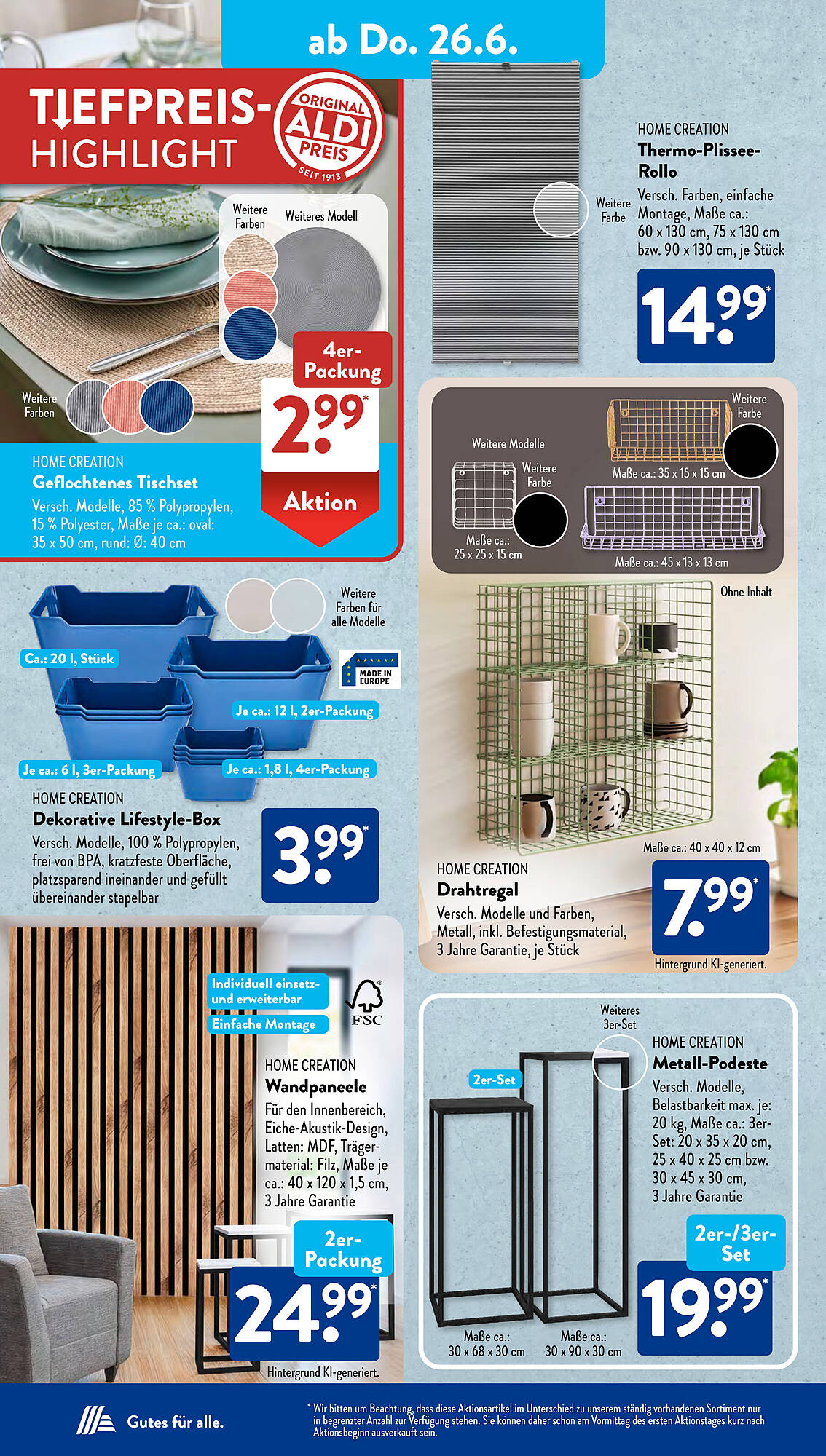 Aldi Süd Prospekt