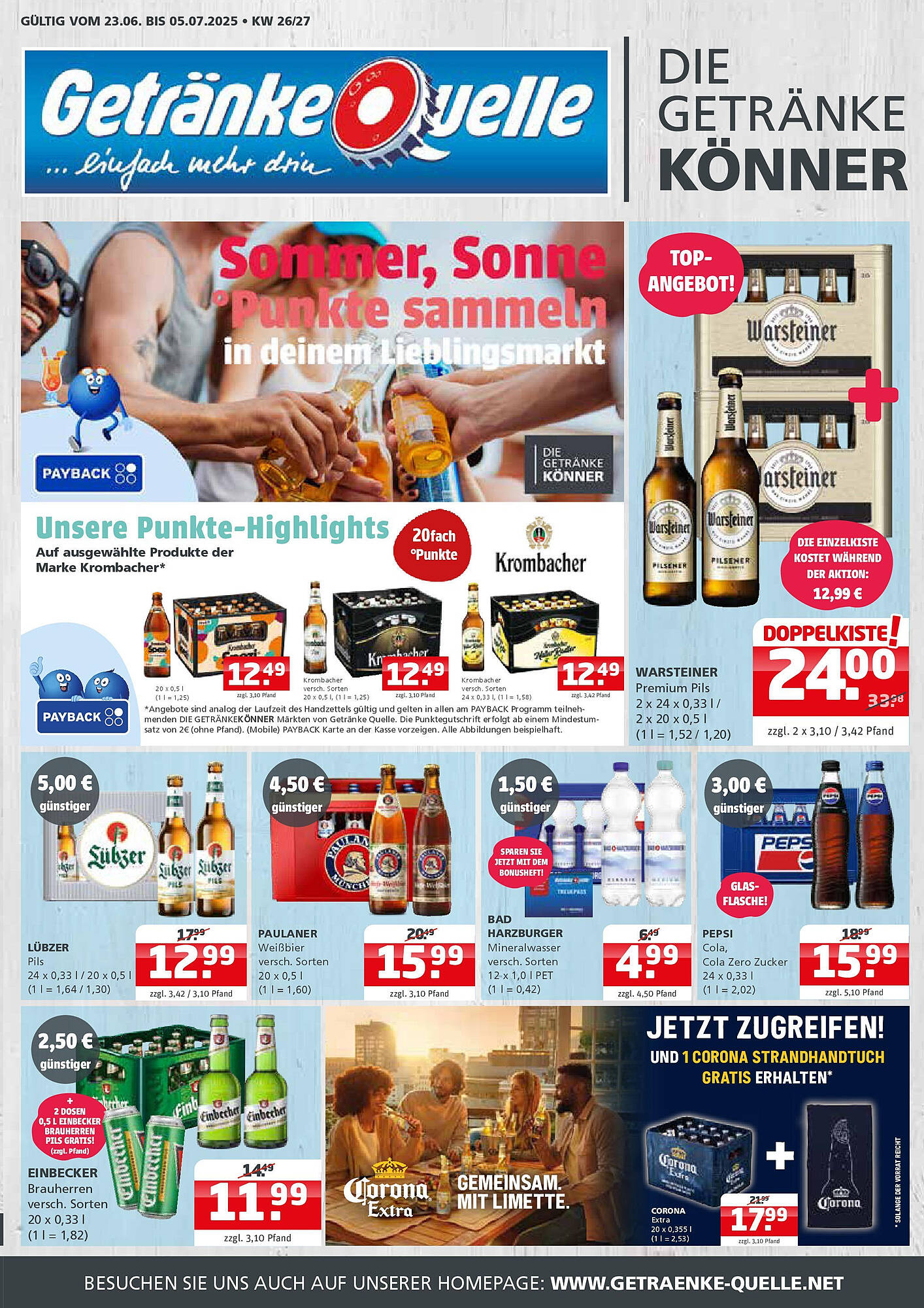 Getränke Quelle Prospekt