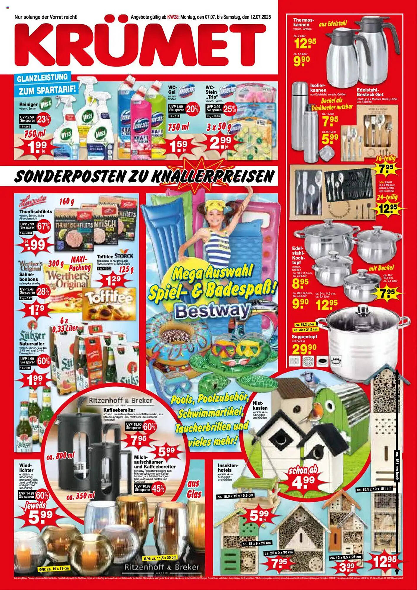 Krümet Sonderposten Prospekt
