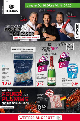 Selgros Prospekt