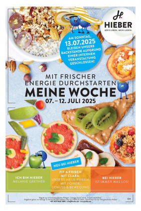 HIEBER Prospekt