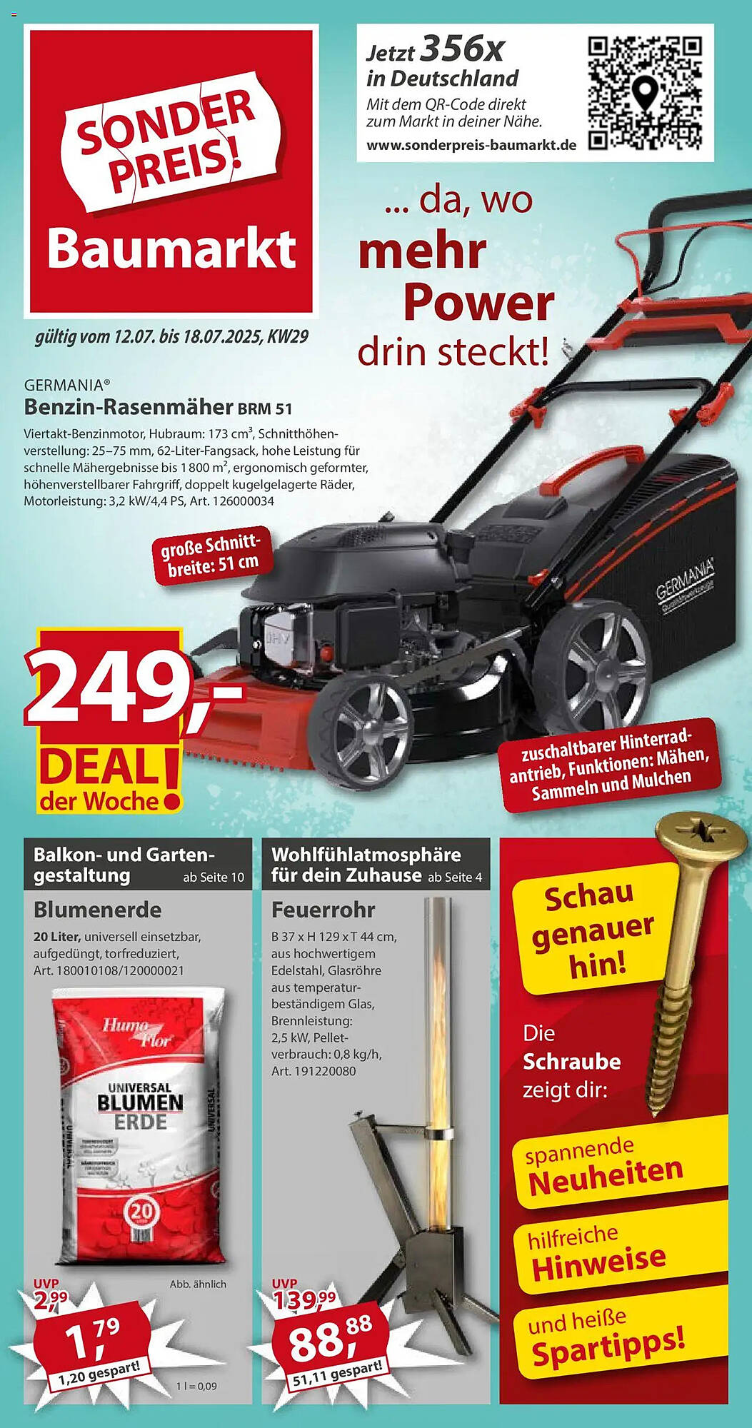 Sonderpreis Baumarkt Prospekt - Pagina 1