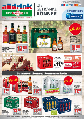 Alldrink Prospekt