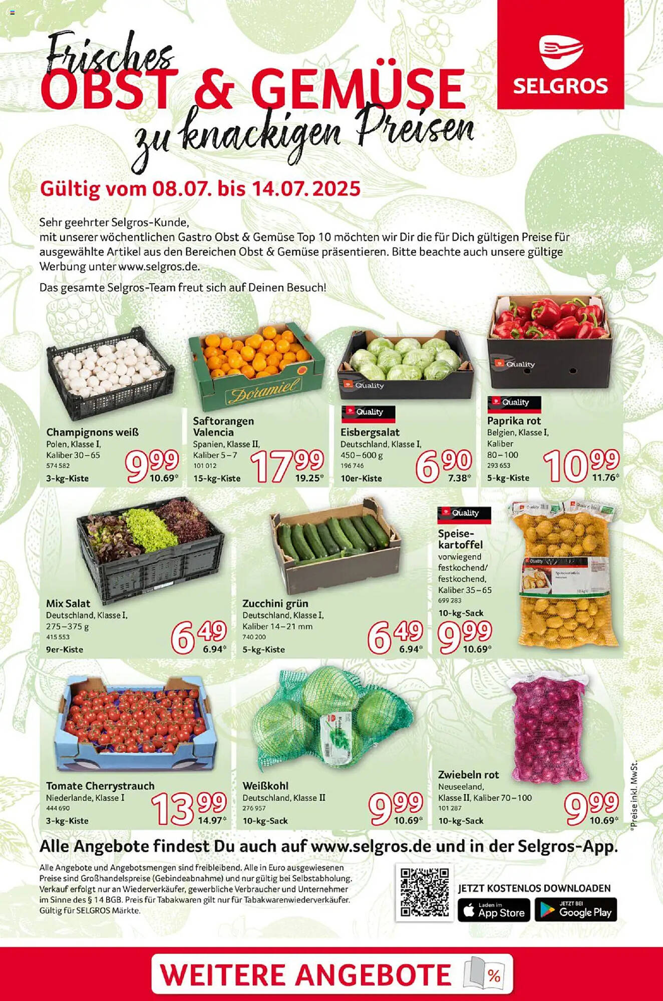 Selgros Prospekt - Pagina 1