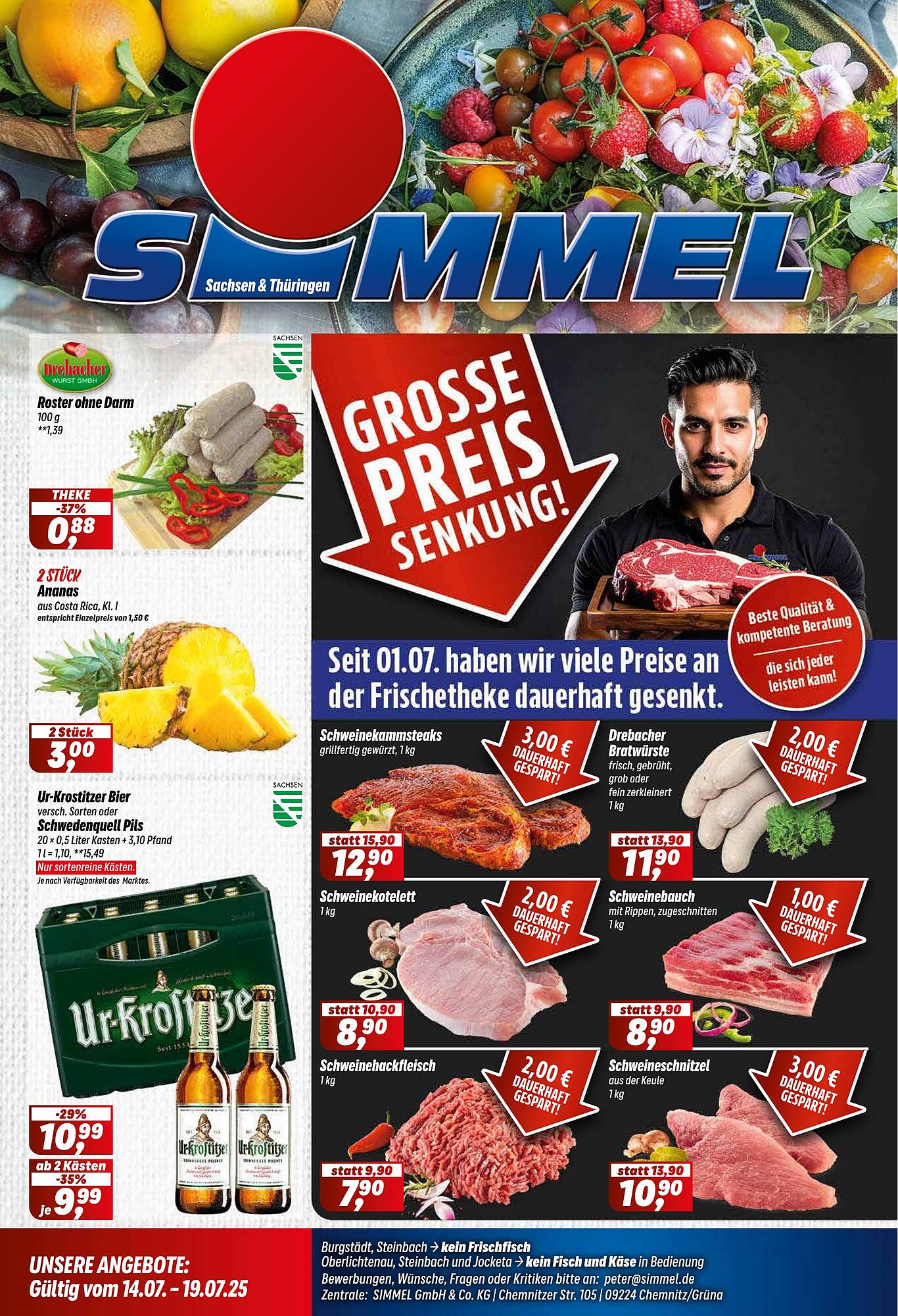 Simmel Prospekt - Pagina 1
