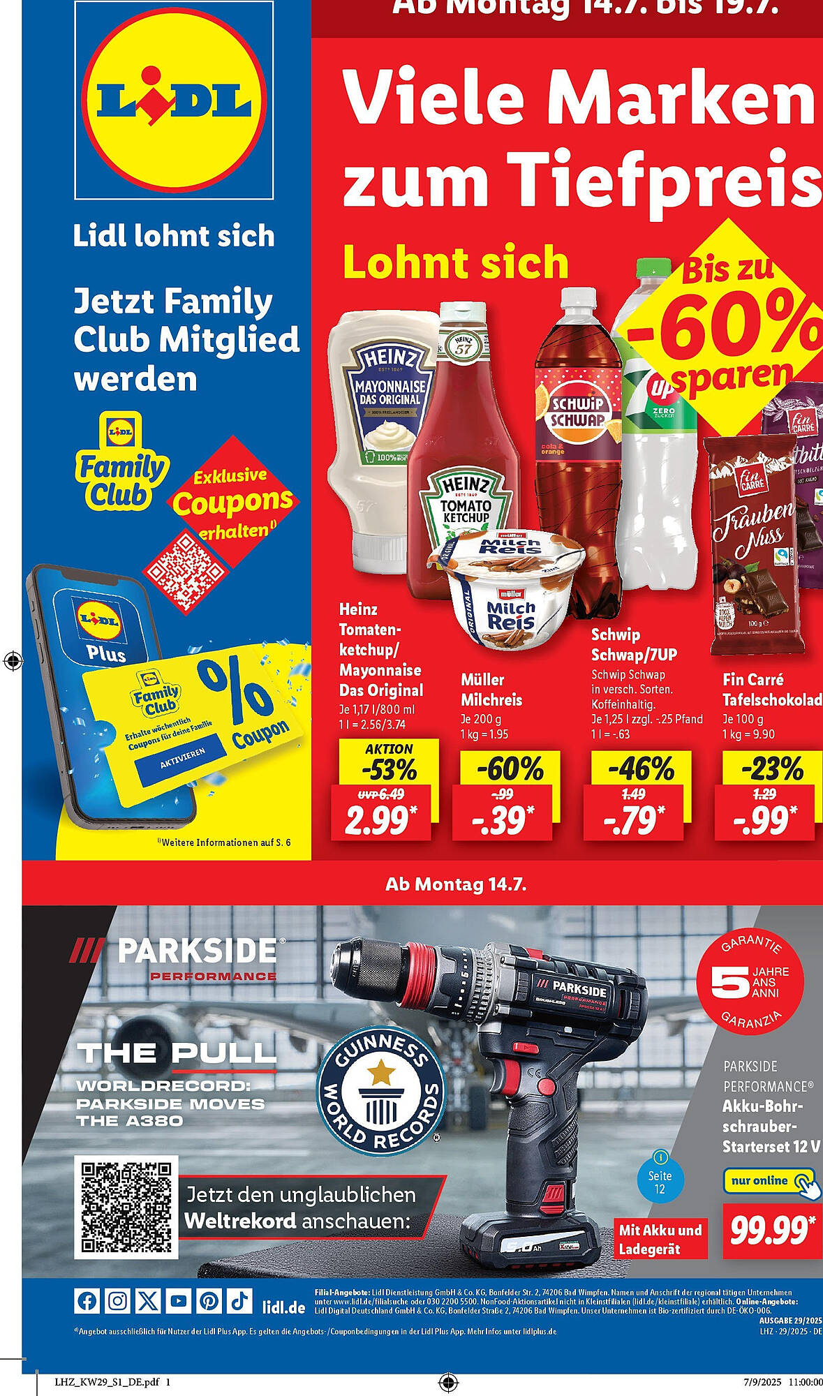 Lidl Prospekt - Pagina 1