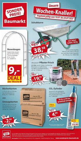 Sonderpreis Baumarkt Prospekt