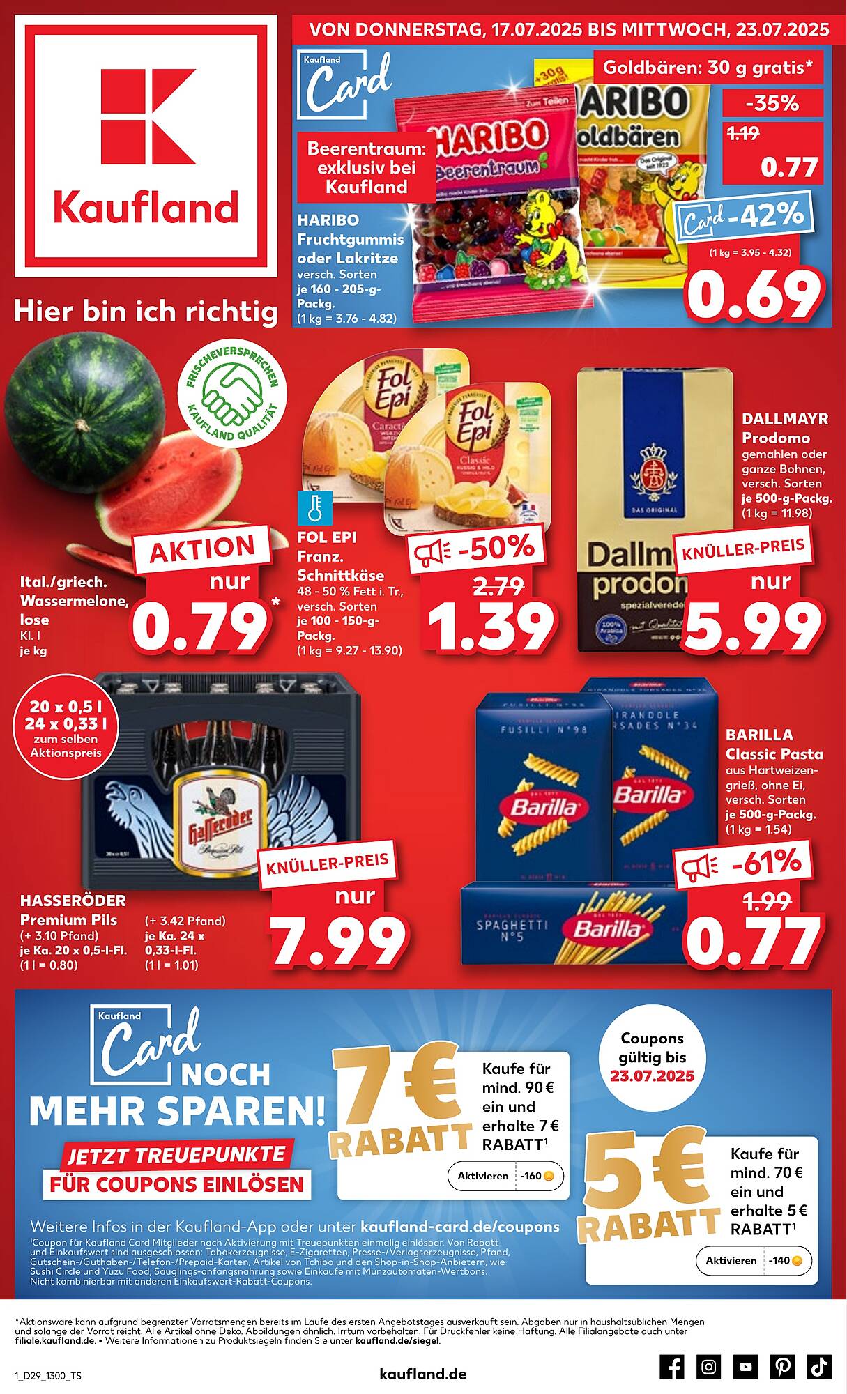 Kaufland Prospekt - Pagina 1