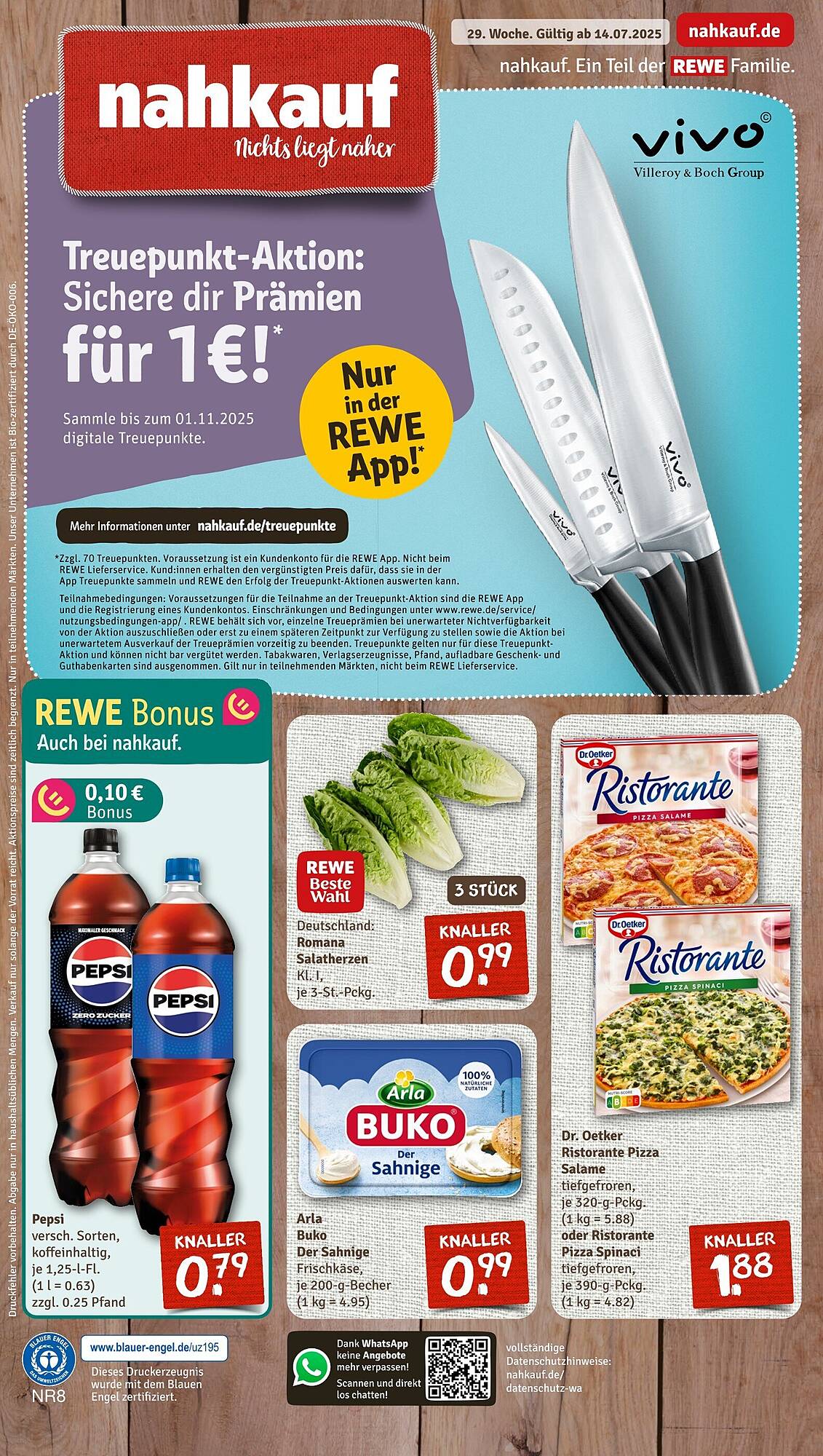 nahkauf Prospekt - Pagina 1