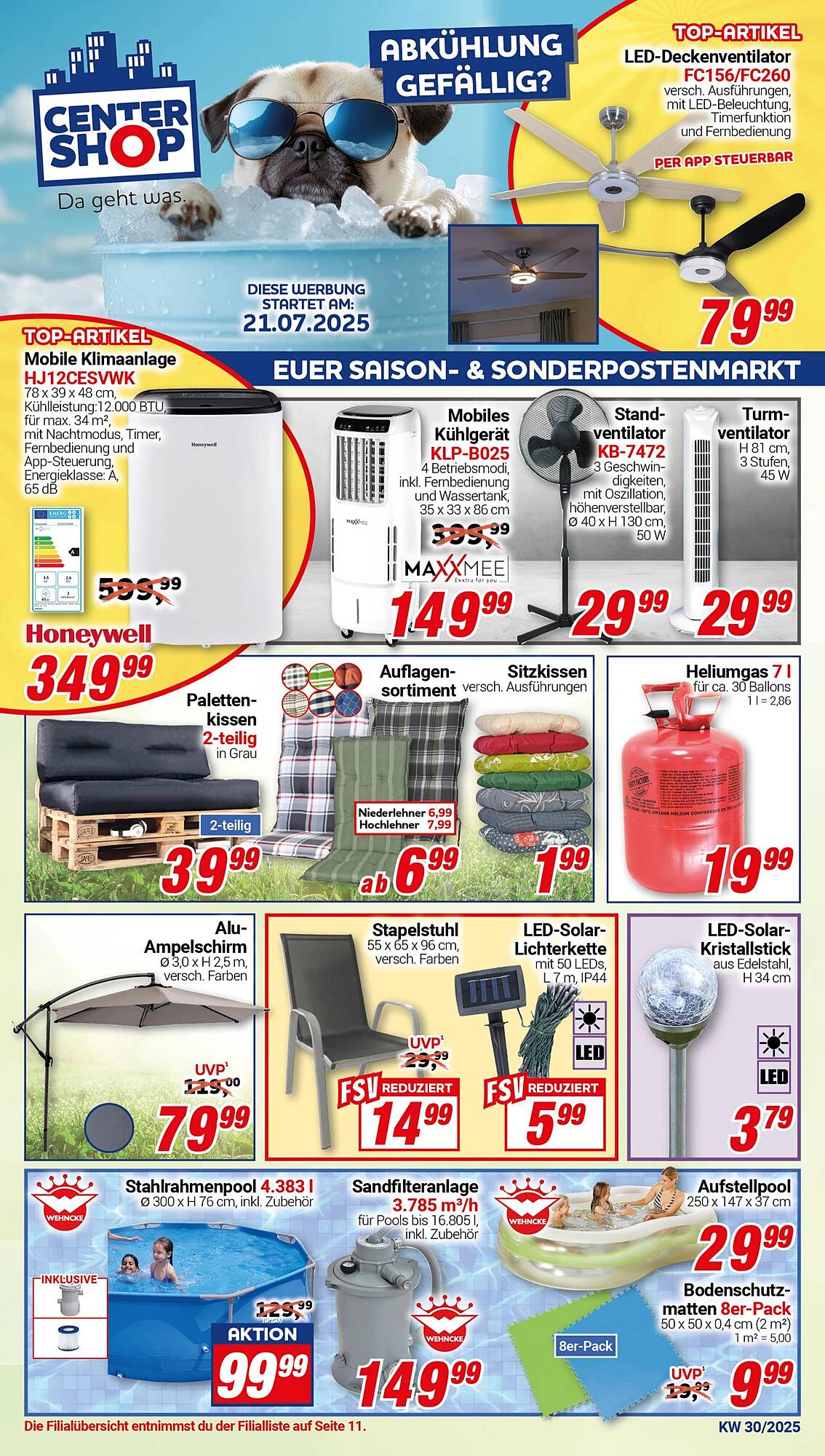 CENTERSHOP Prospekt - Pagina 1