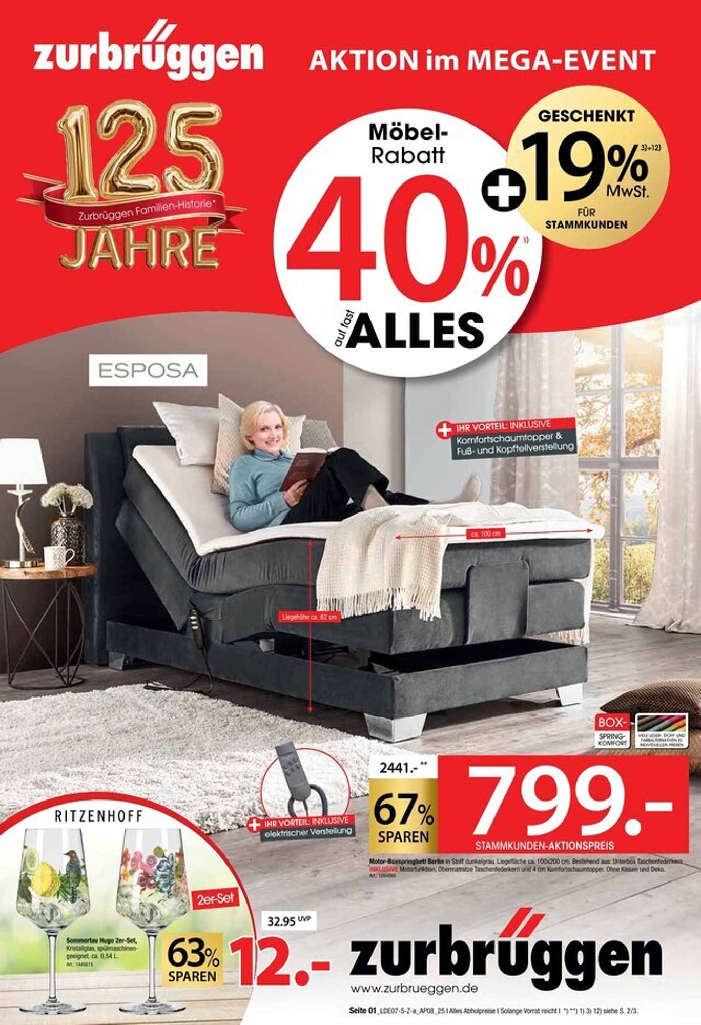 Zurbrüggen Prospekt - Pagina 1