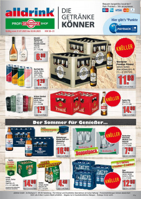Alldrink Prospekt