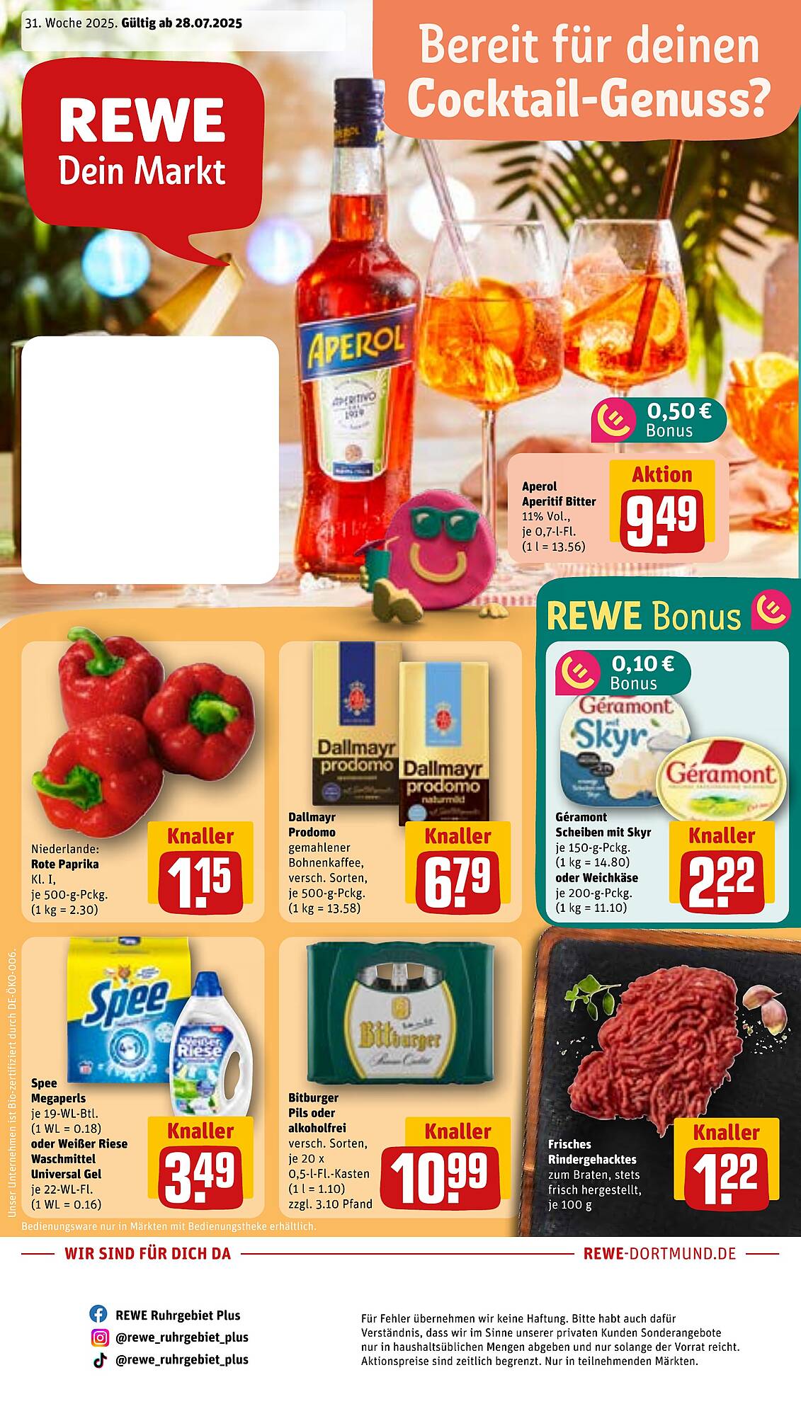 REWE Prospekt - Pagina 1