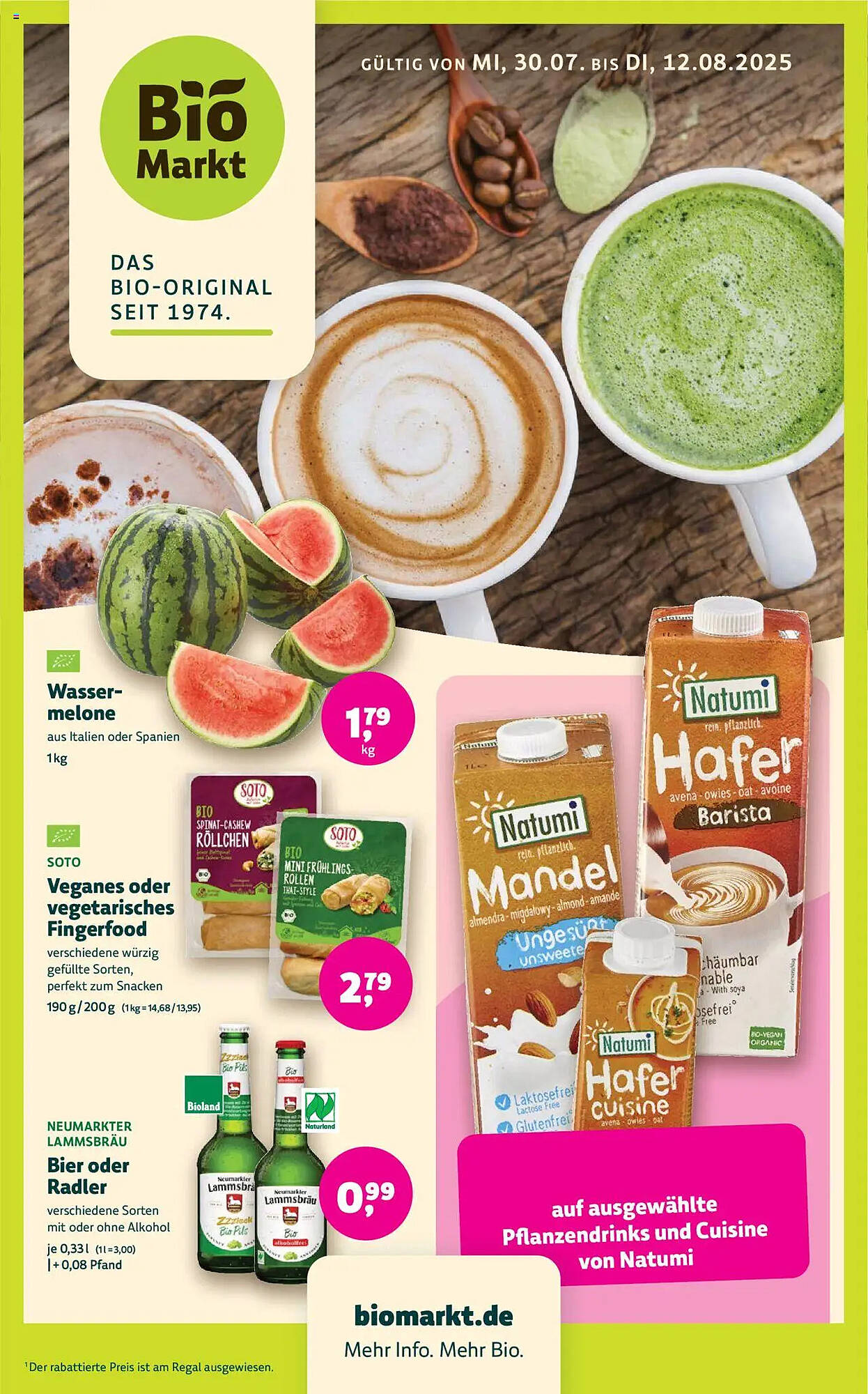 BioMarkt Prospekt - Pagina 1