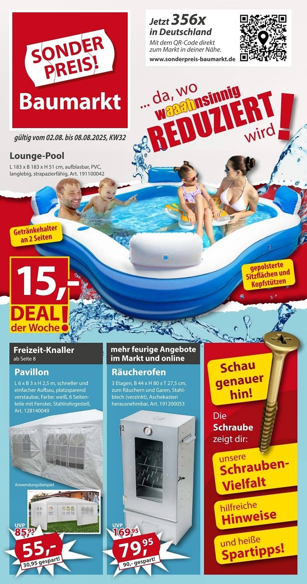 Sonderpreis Baumarkt Prospekt - Pagina 1