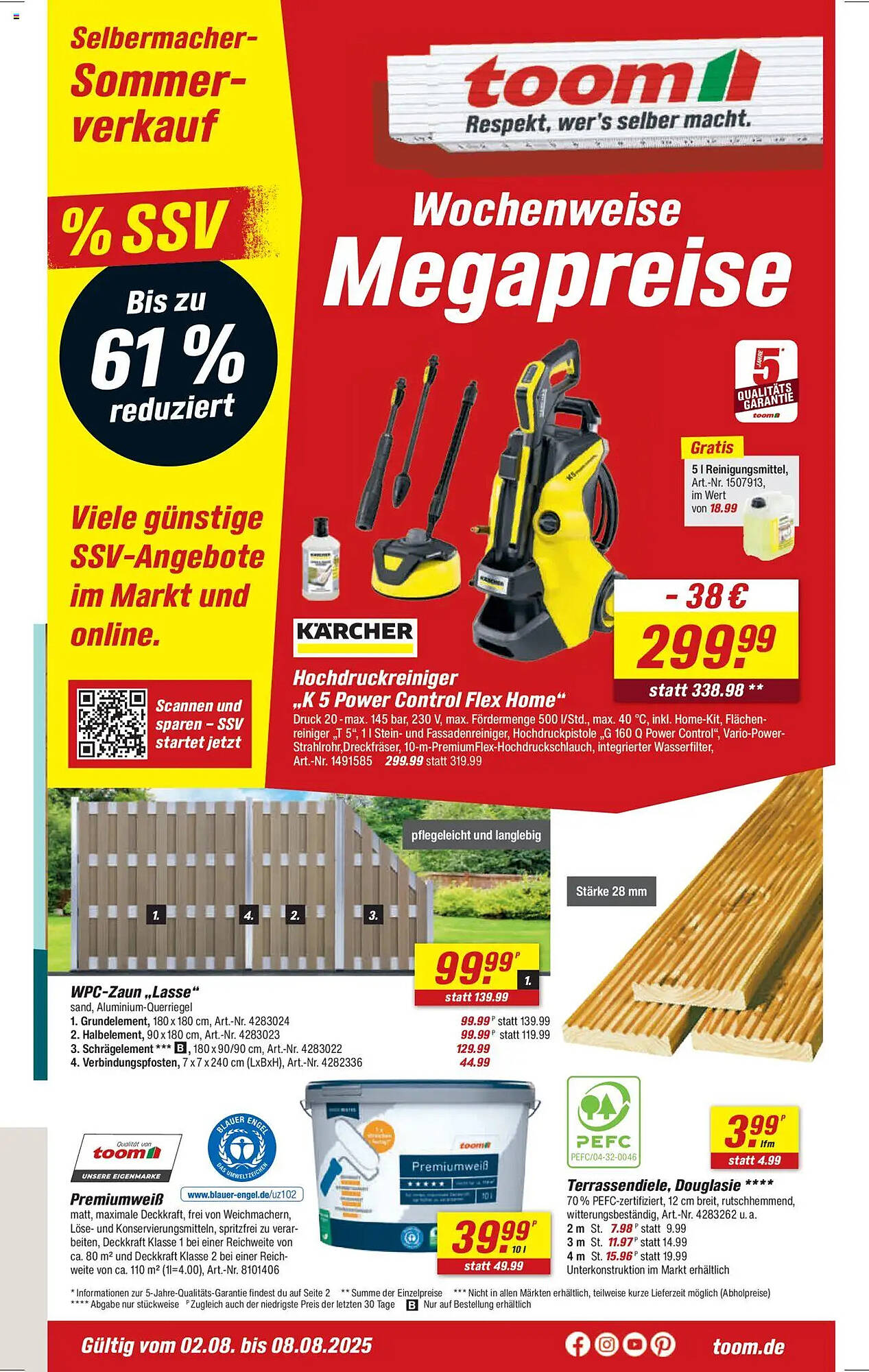 toom Baumarkt Prospekt - Pagina 1