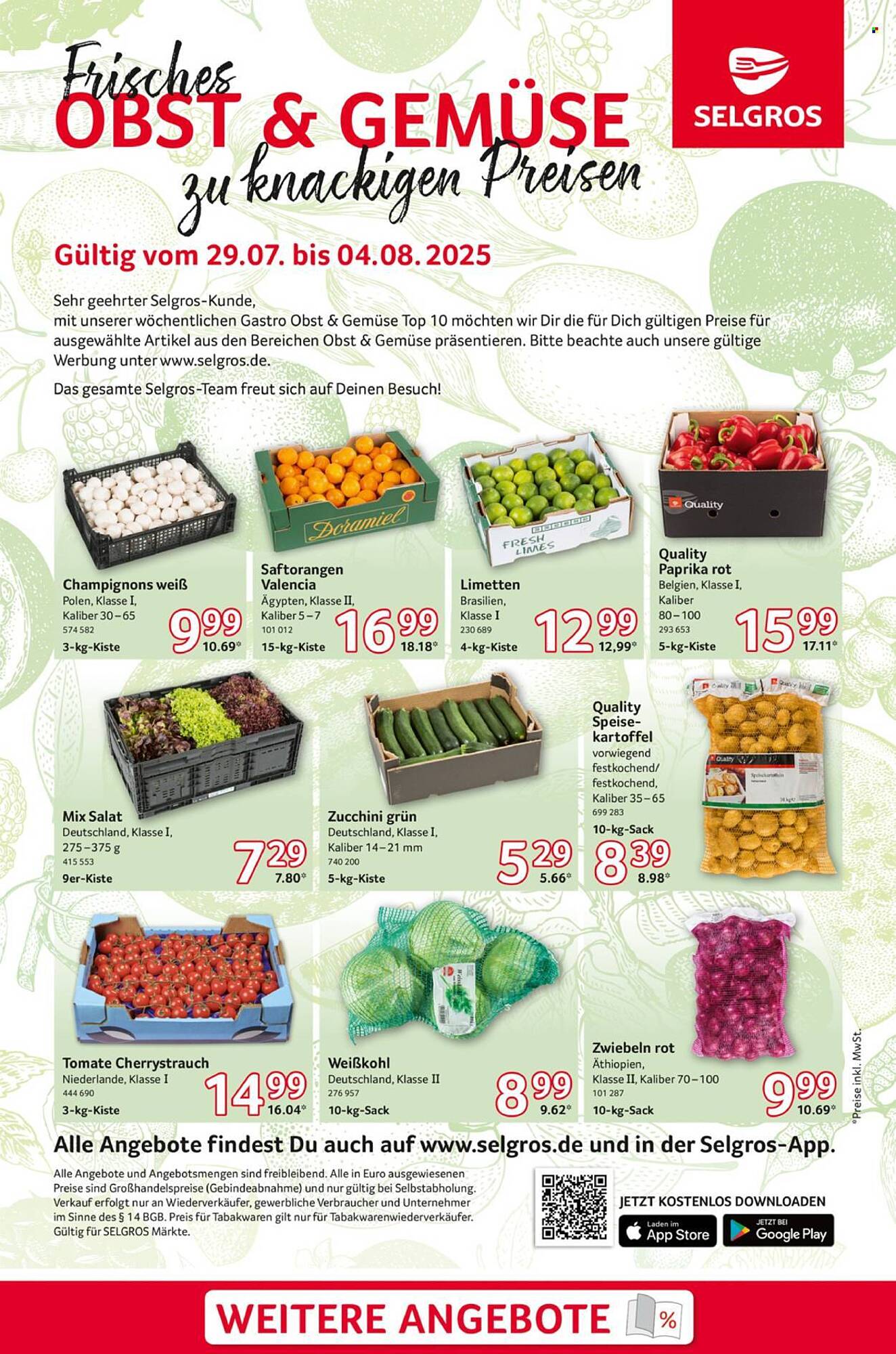 Selgros Prospekt - Pagina 1