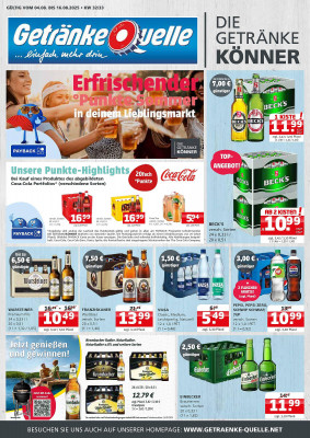 Getränke Quelle Prospekt