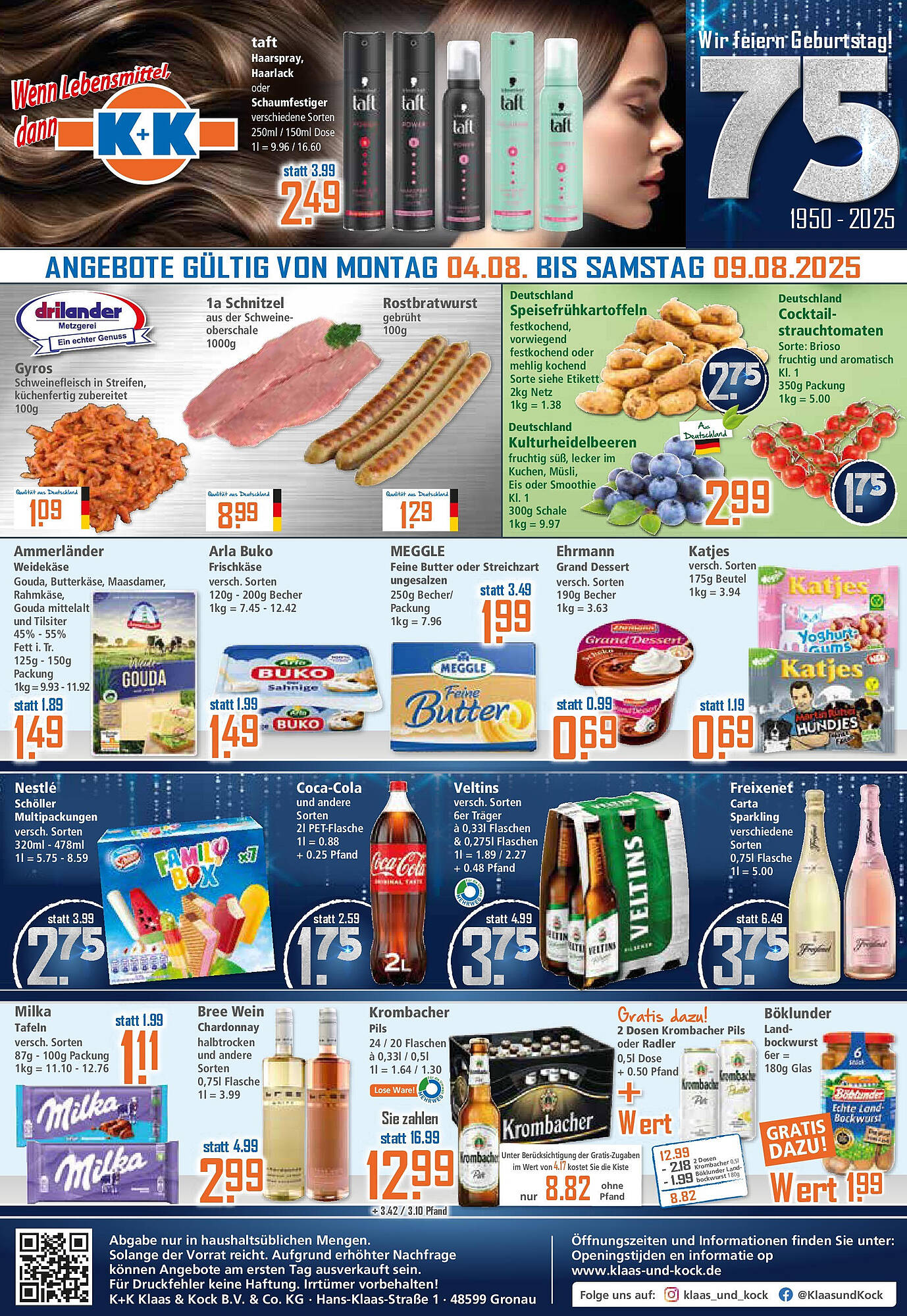 K+K Klaas & Kock Prospekt - Pagina 1