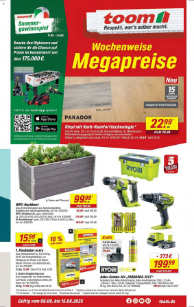 toom Baumarkt Prospekt