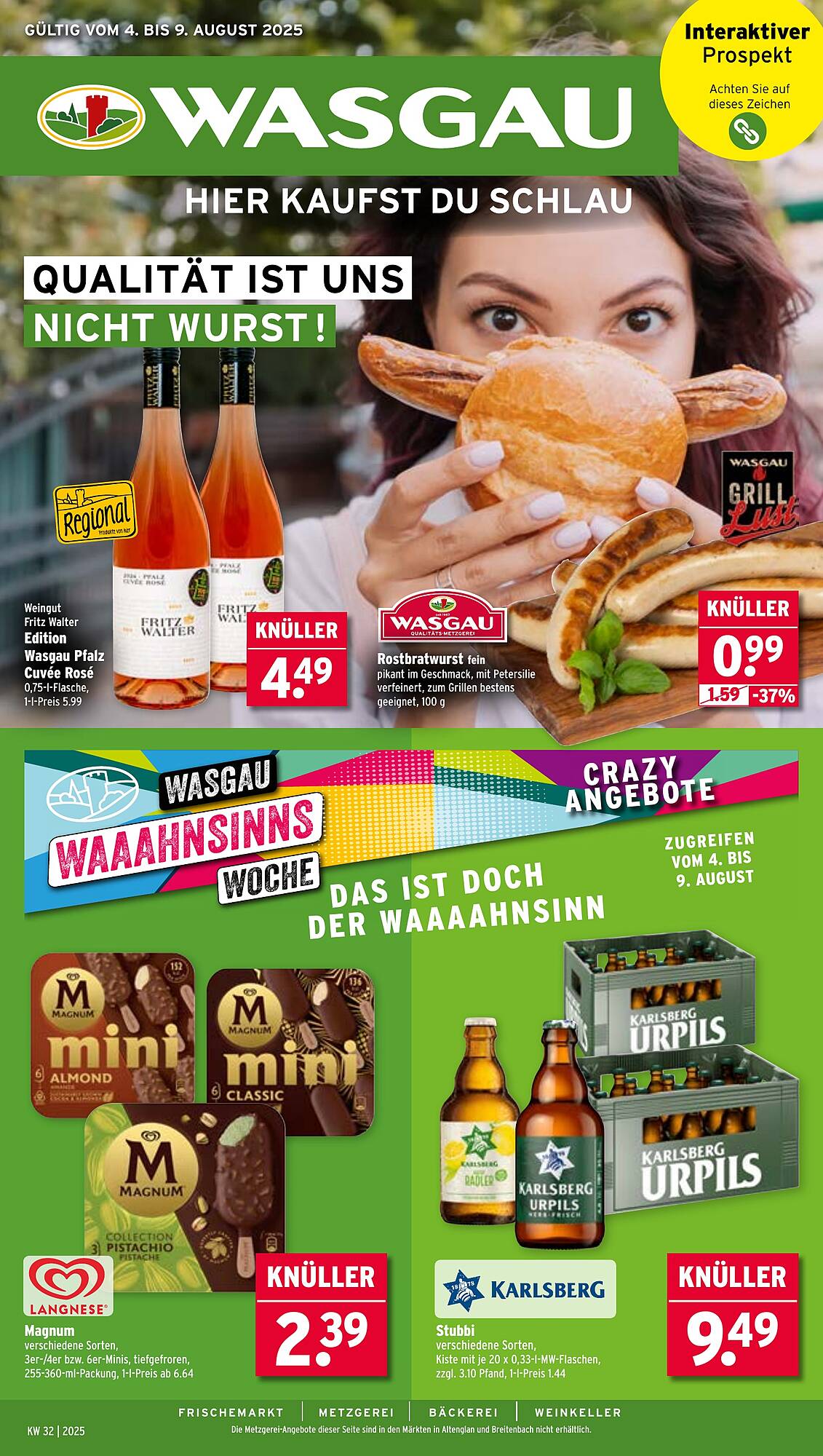 Wasgau Prospekt - Pagina 1