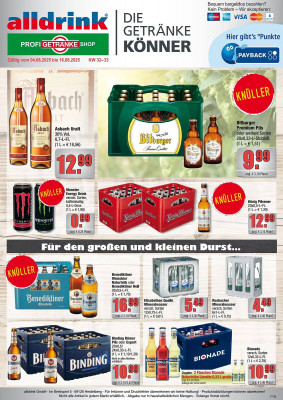 Alldrink Prospekt