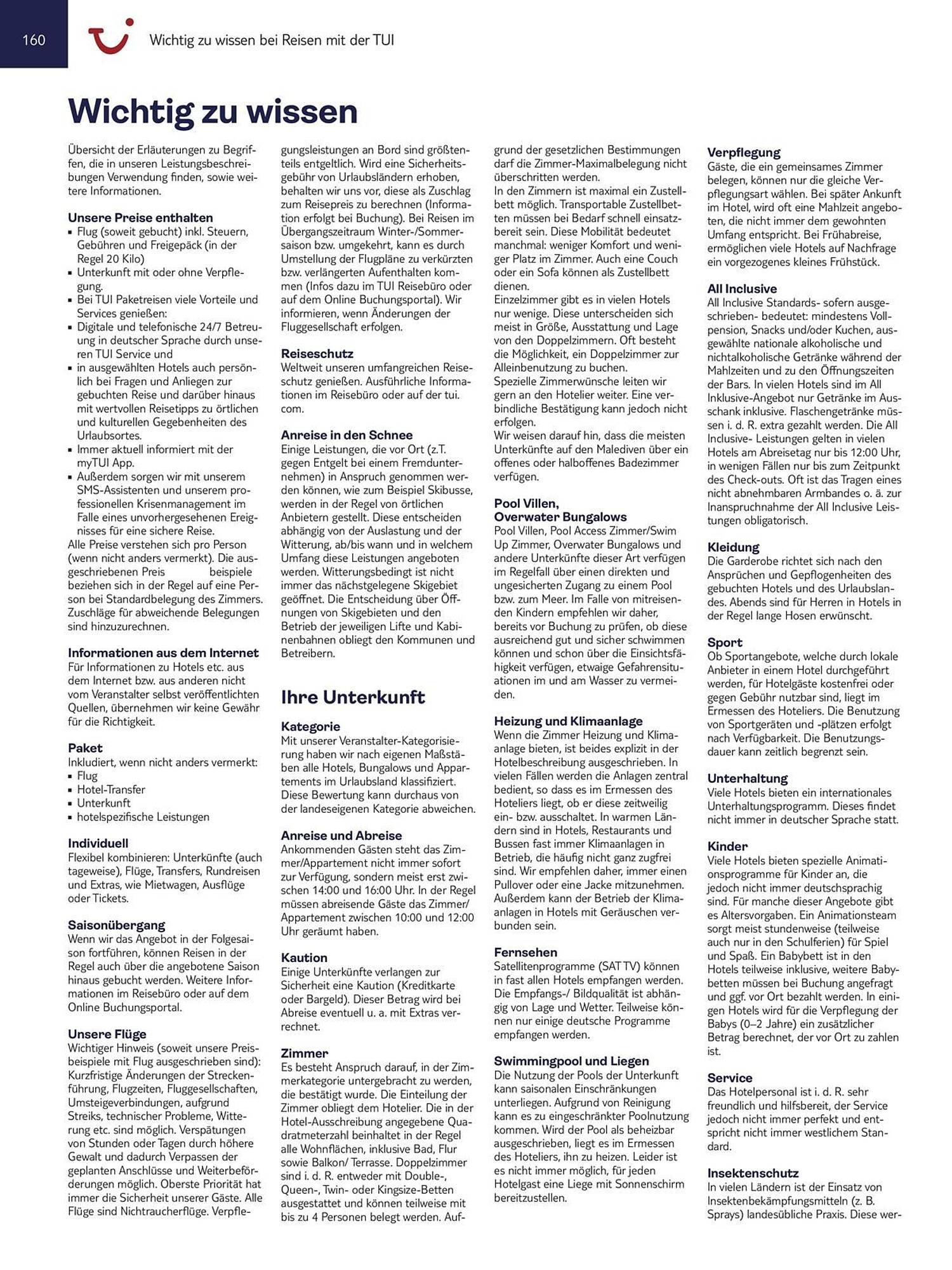 TUI Prospekt - Pagina 160