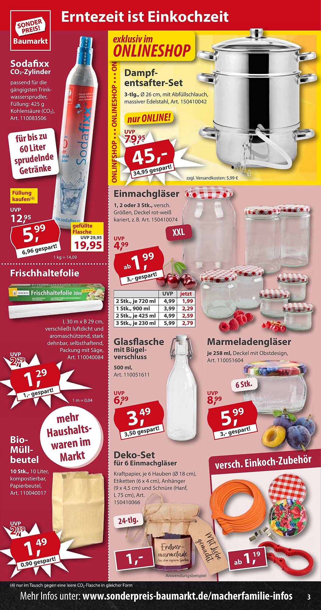 Sonderpreis Baumarkt Prospekt - Pagina 3