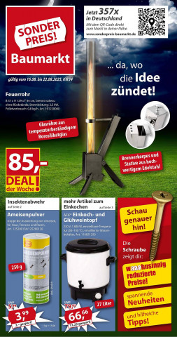 Sonderpreis Baumarkt Prospekt