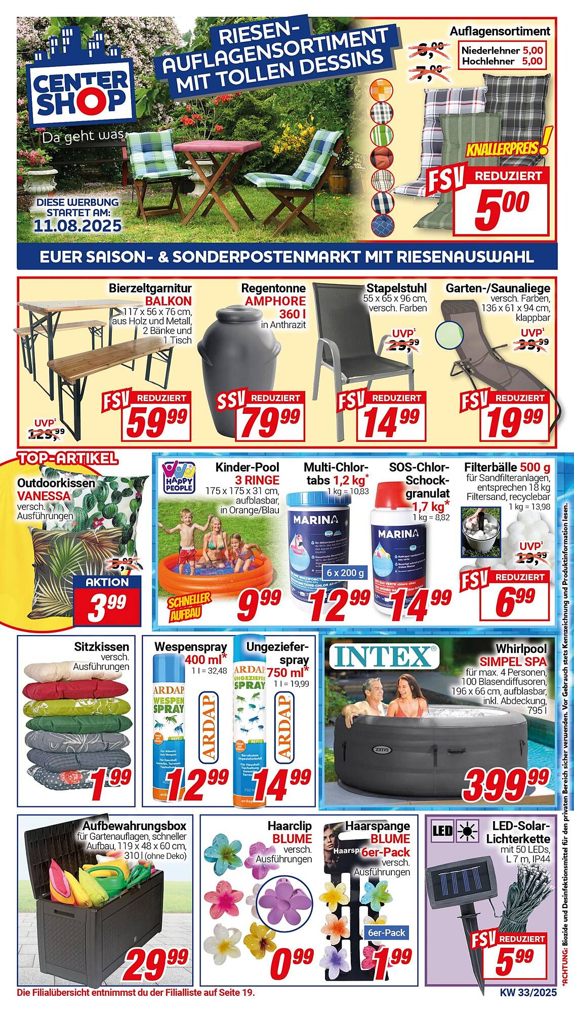 CENTERSHOP Prospekt - Pagina 1