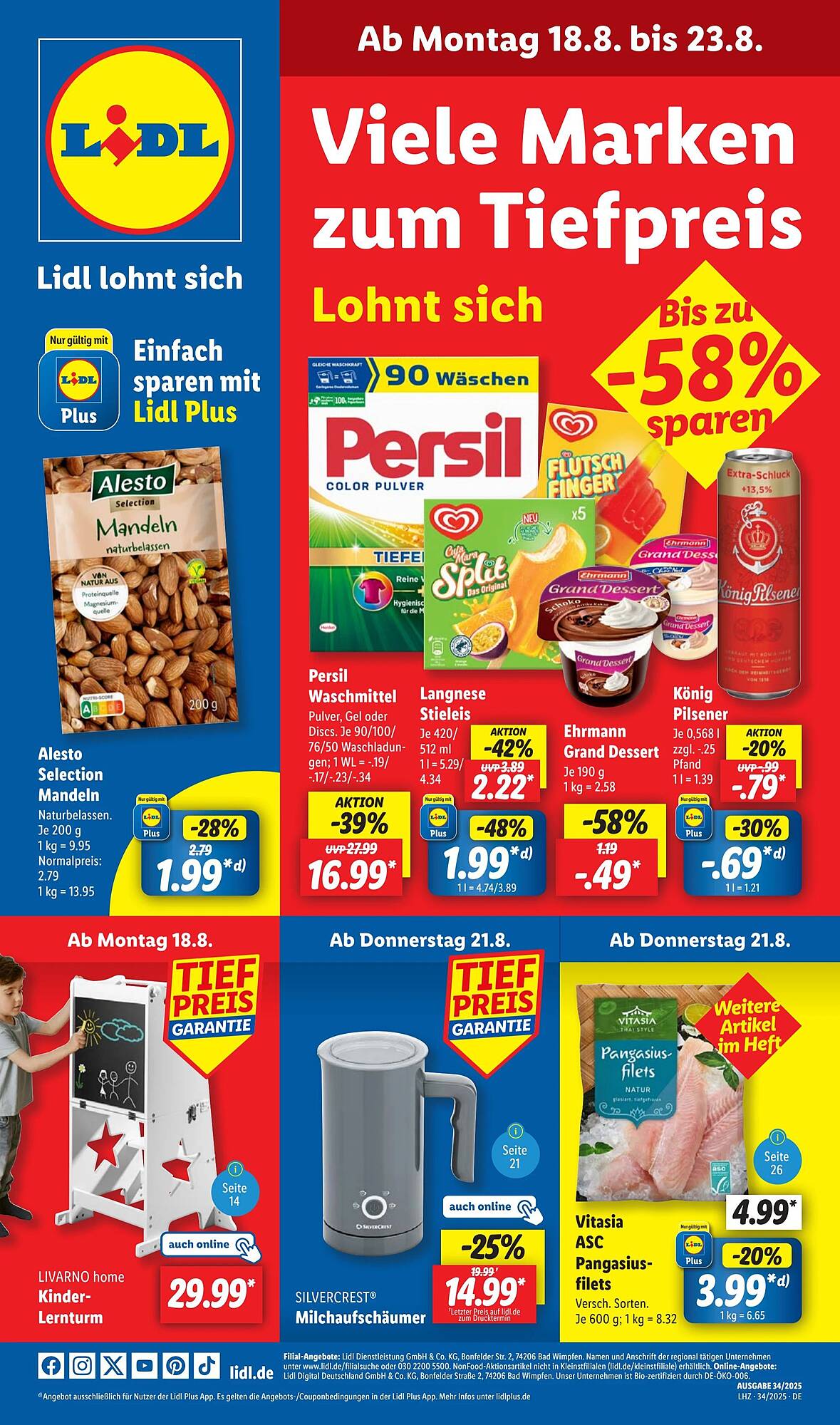 Lidl Prospekt - Pagina 1