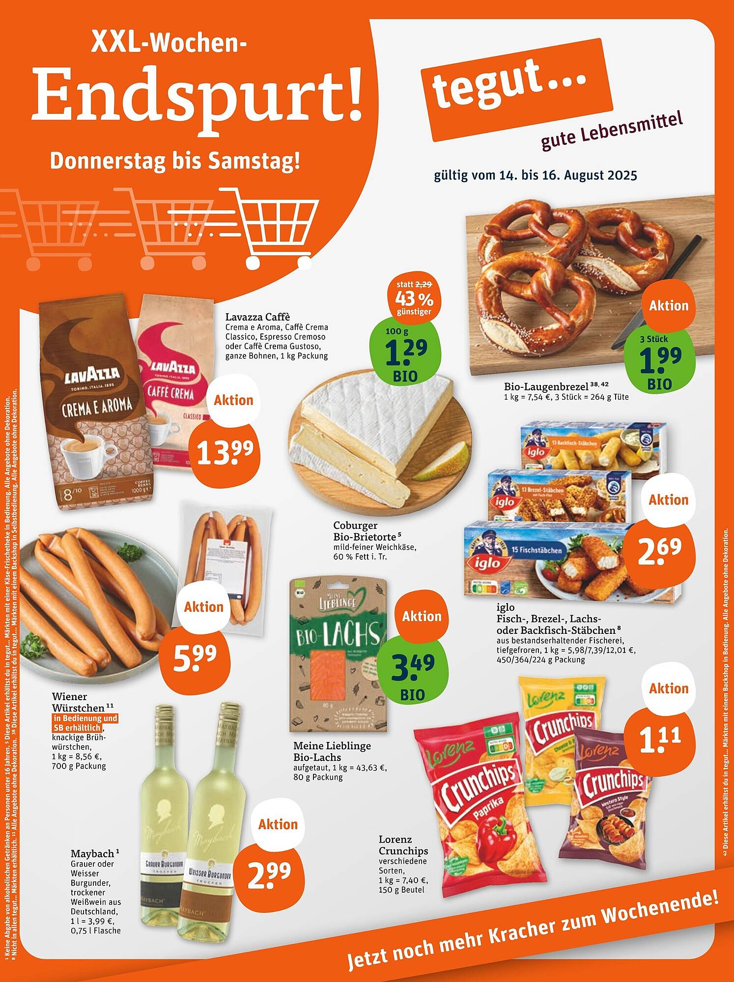 tegut Prospekt - Pagina 1