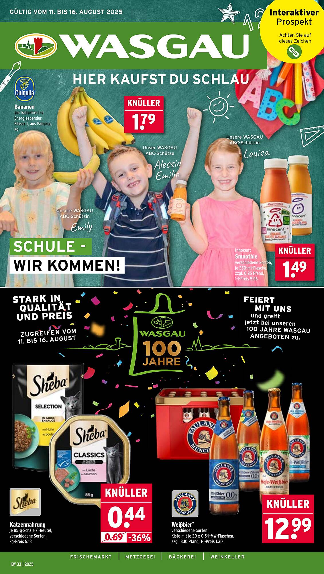 Wasgau Prospekt - Pagina 1