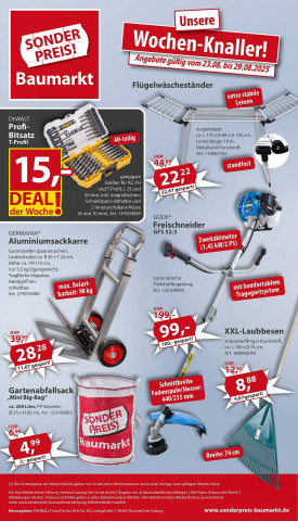 Sonderpreis Baumarkt Prospekt