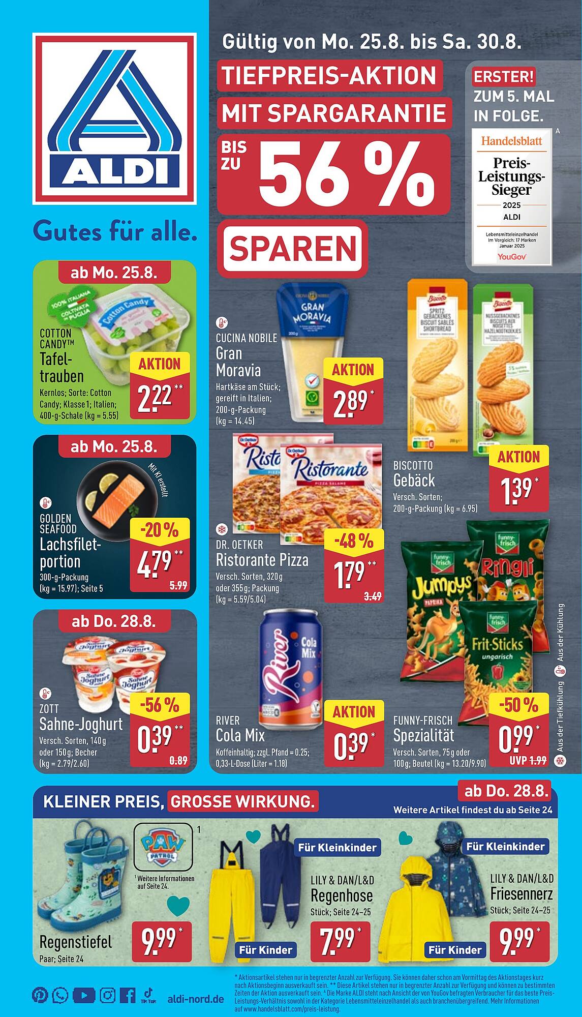 Aldi Nord Prospekt - Pagina 1