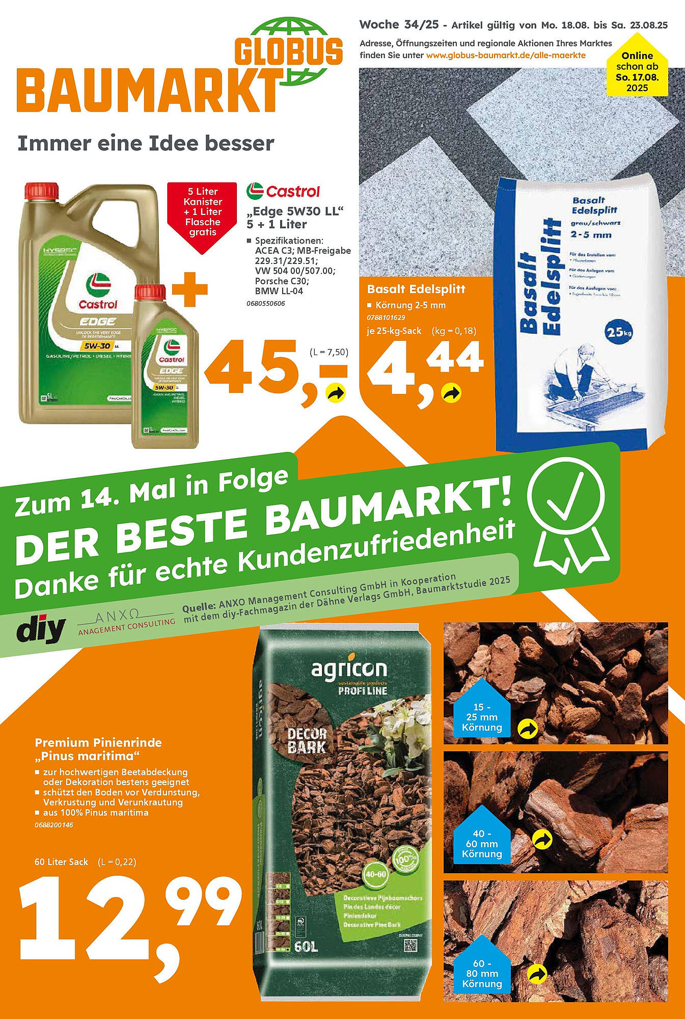 Globus Baumarkt Prospekt - Pagina 1