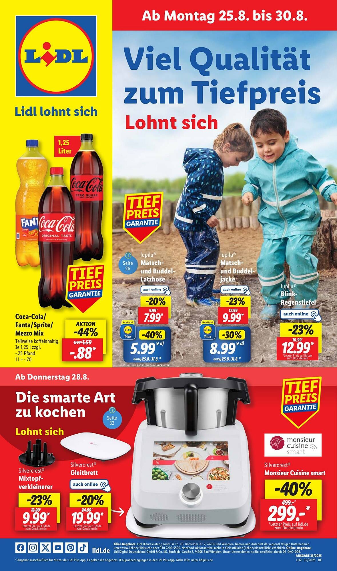 Lidl Prospekt - Pagina 1