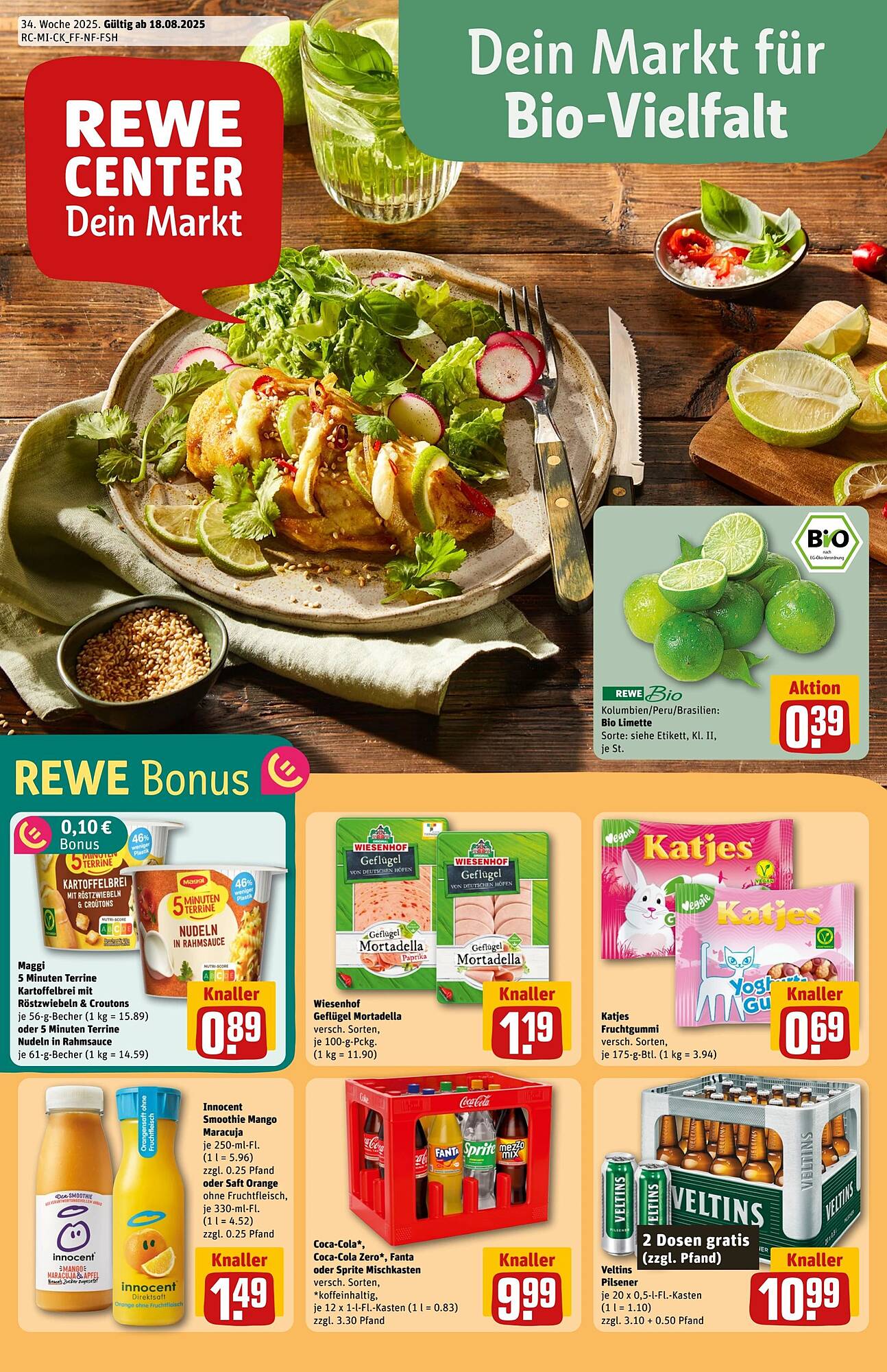REWE Center Prospekt - Pagina 1