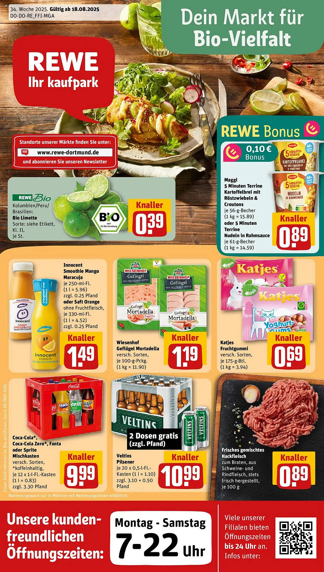 REWE Kaufpark Prospekt - Pagina 1