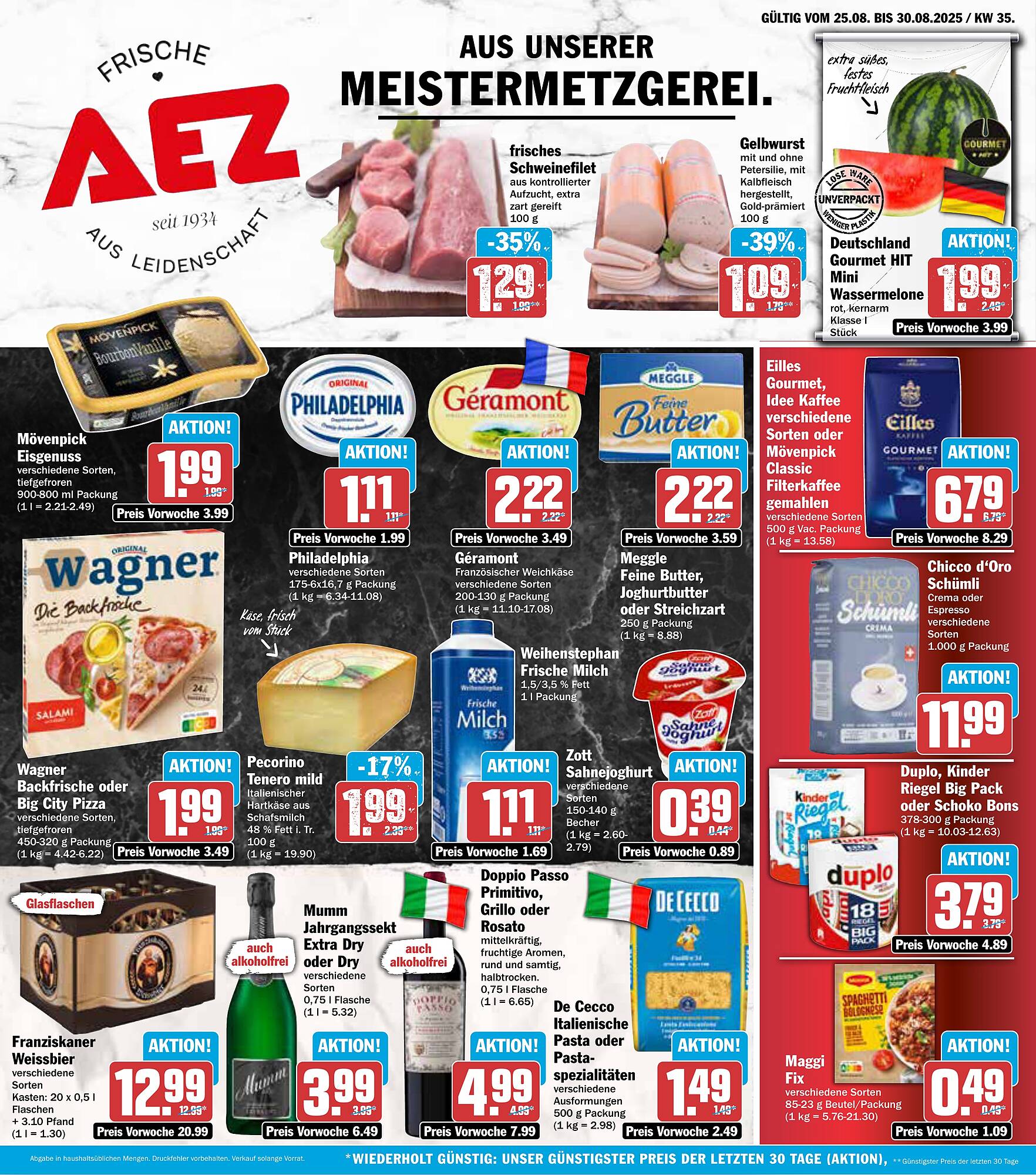 AEZ Prospekt - Pagina 1