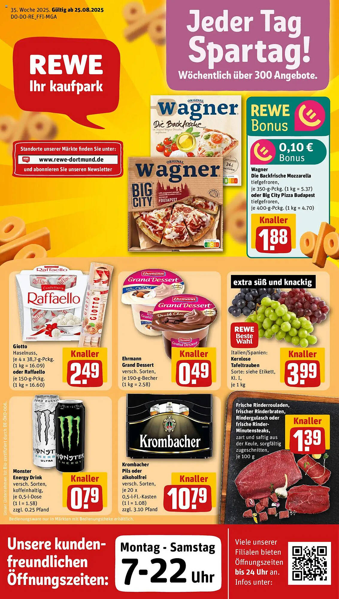 REWE Kaufpark Prospekt - Pagina 1