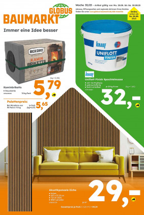 Globus Baumarkt Prospekt