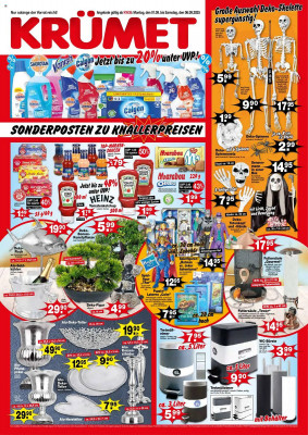Krümet Sonderposten Prospekt