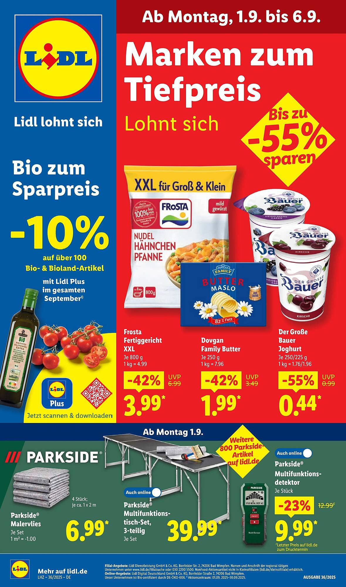 Lidl Prospekt - Pagina 1